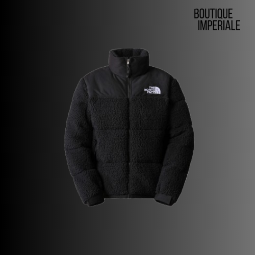 Neue flauschige Jacke von North Face